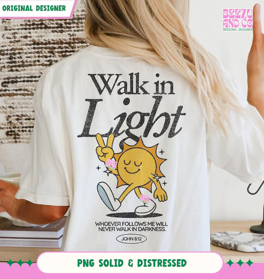 Walk in Light Gildan Tee