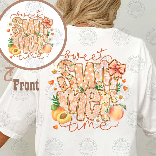Peach Sweet Summertime Gildan Tee