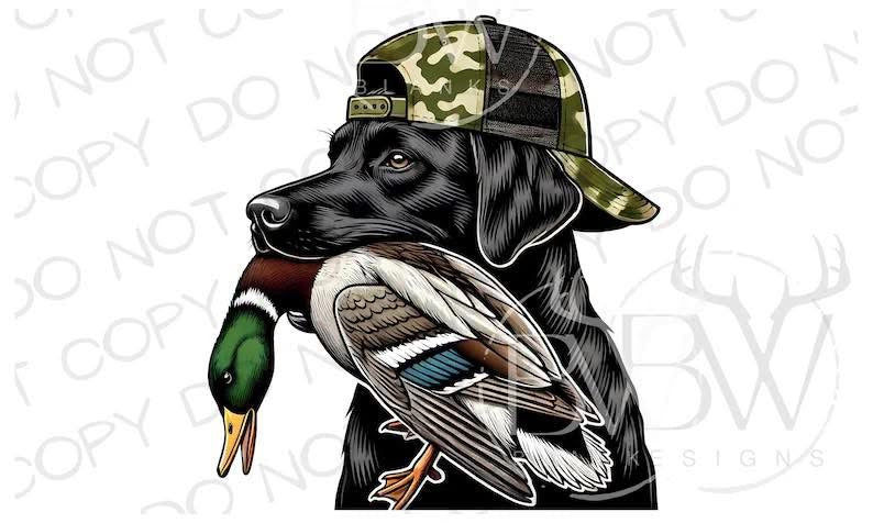 Black Lab Duck Youth-Toddler Tee