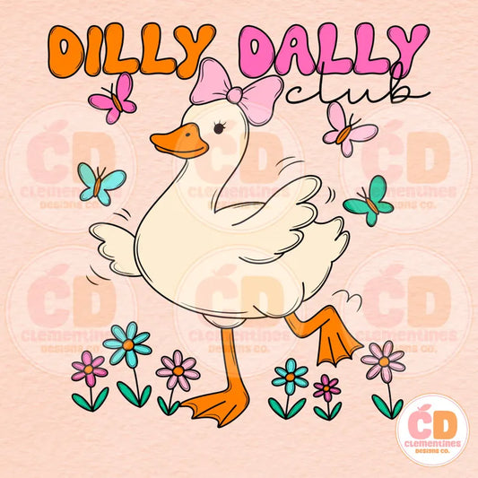 Dilly Dally Club    Gildan Tee
