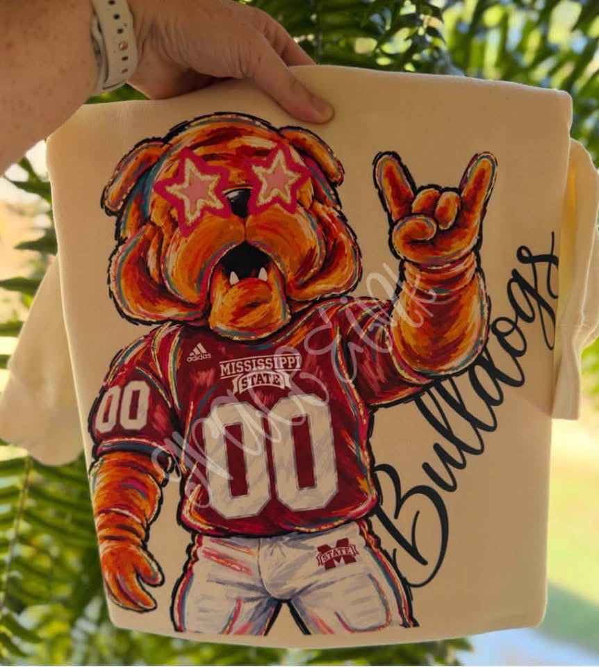 Dawgs  Rocking Delulu Mascot Sweatshirt
