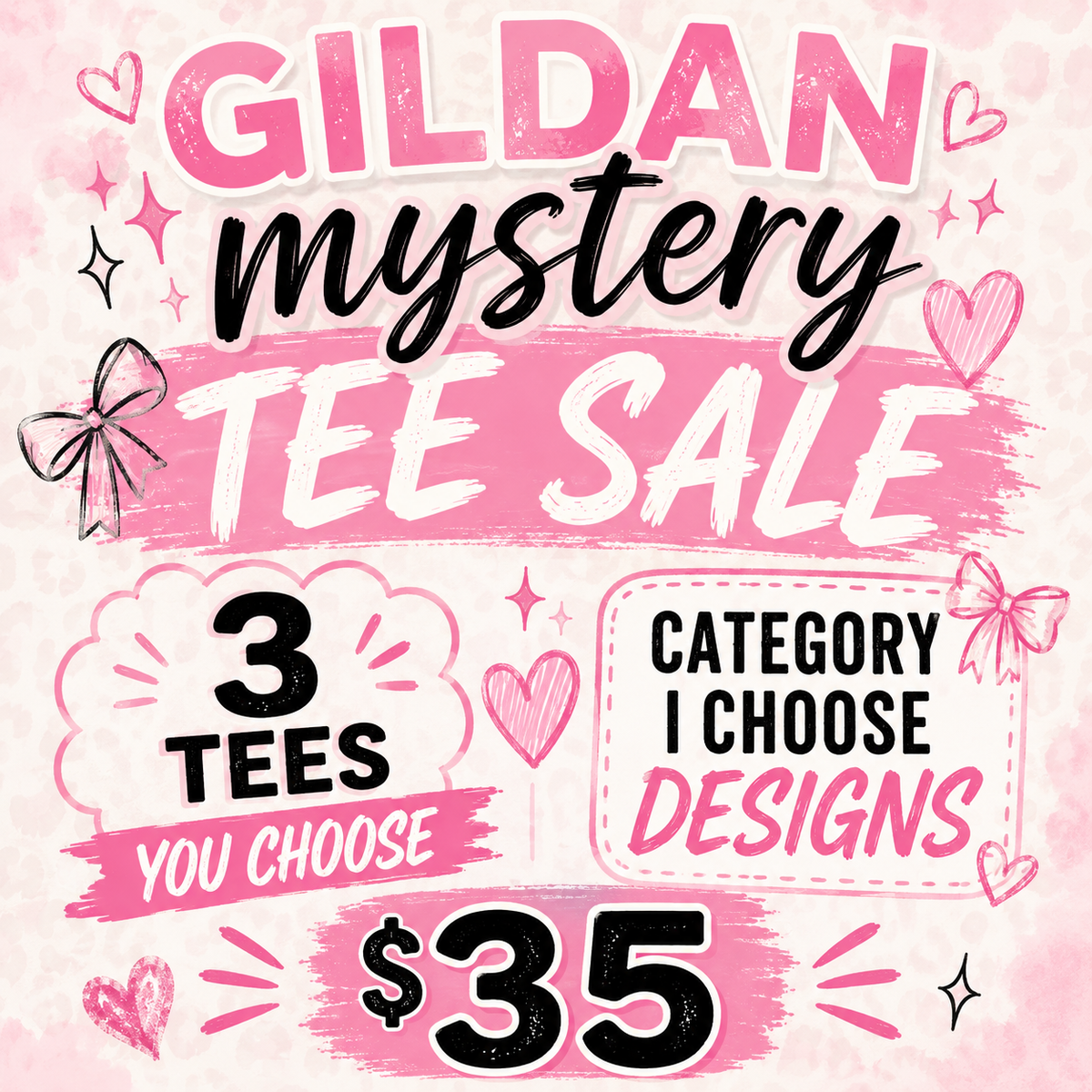 Gildan Mystery Tee Bundle