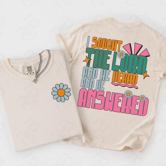 I Sought The Lord Gildan Tee