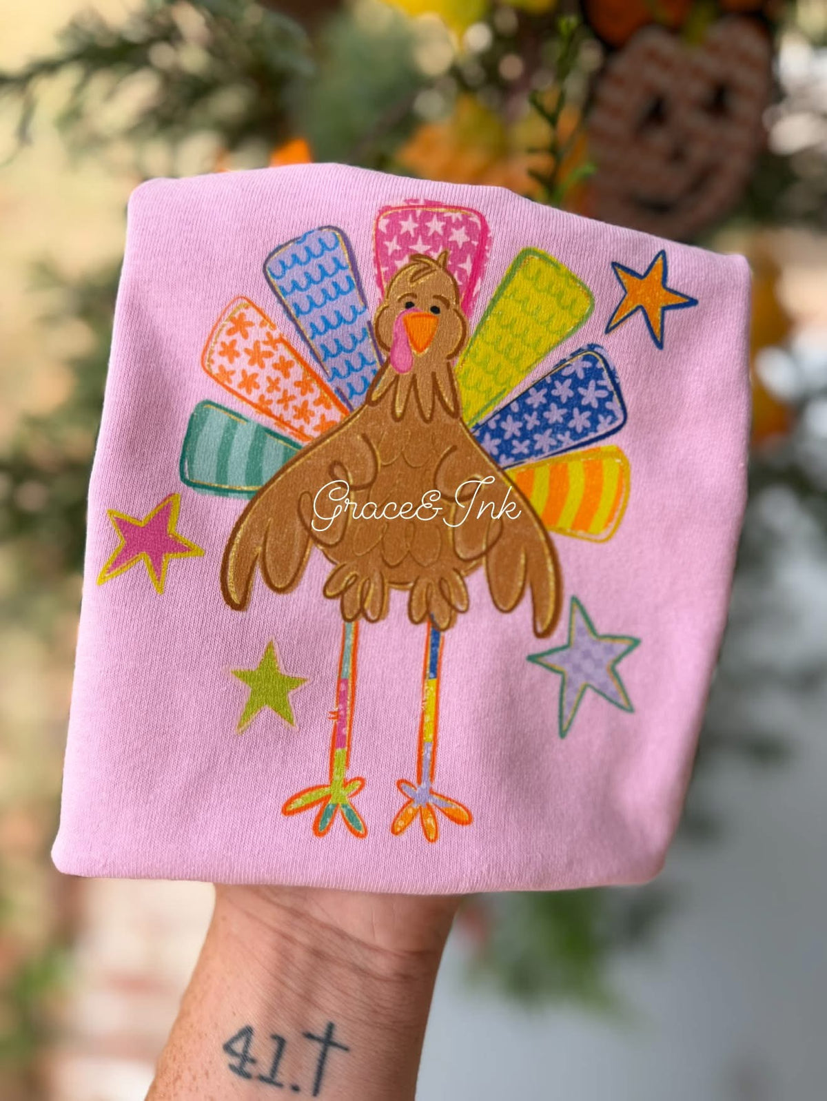 Girl Turkey Pink Tee