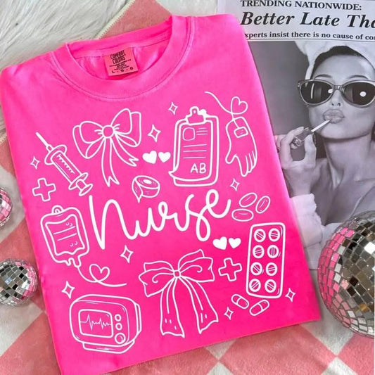 Nurse Collage   CC Tee