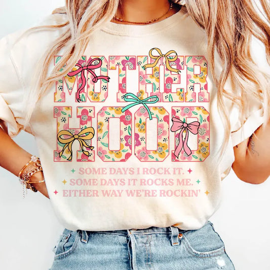 Motherhood Rock It Gildan Tee