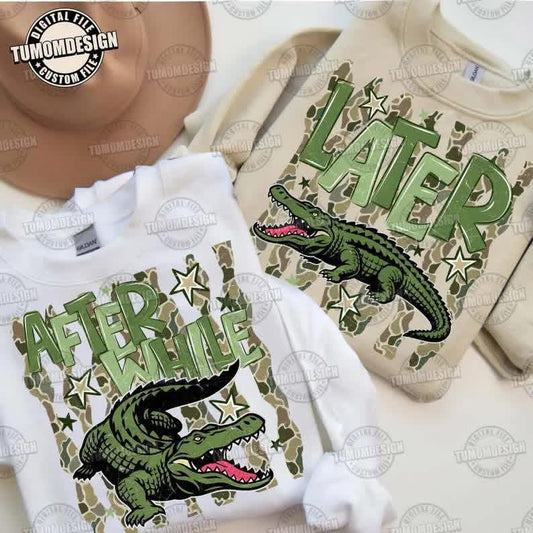 Camo AfterWhile Gator Youth-Toddler Tee