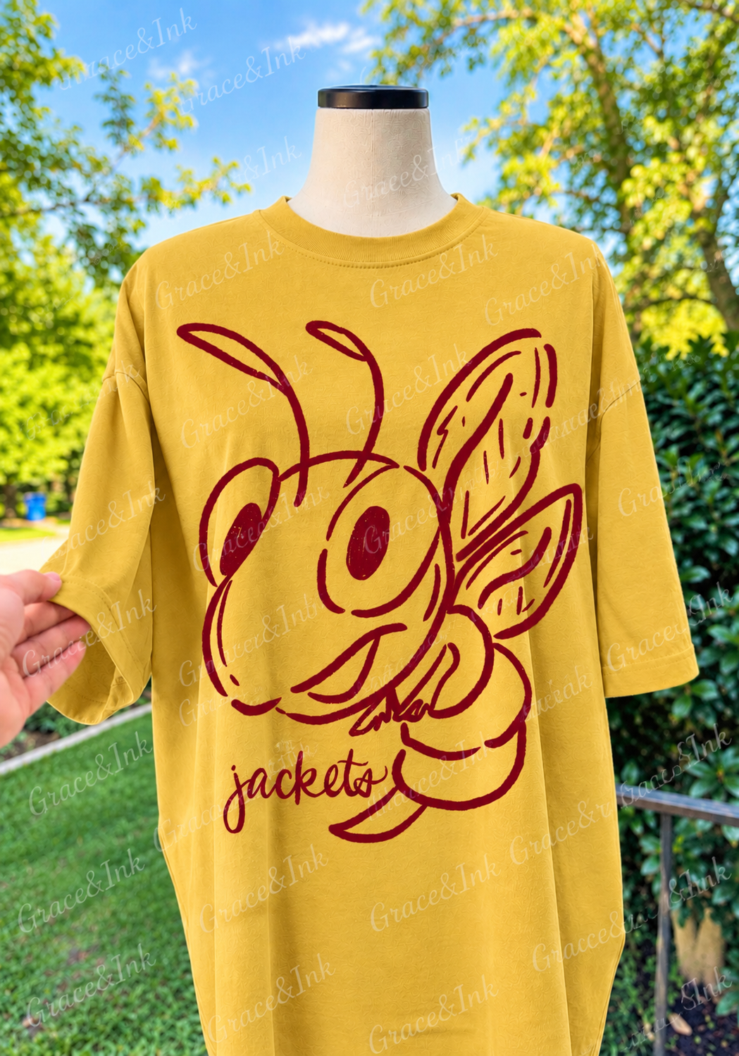 Doodle Letter   Custom  CC Tee