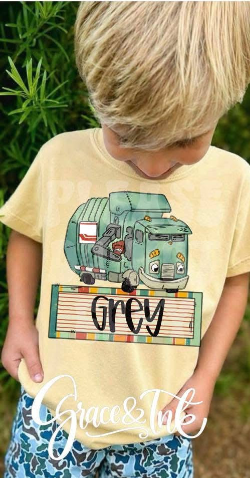 T Truck Custom   Youth-Toddler Tee