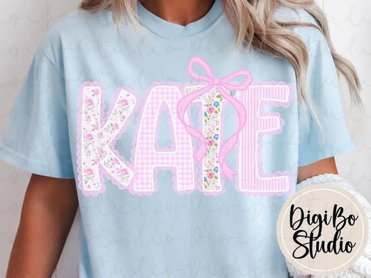 Floral Dainty Lace Custom      Youth-Toddler Tee