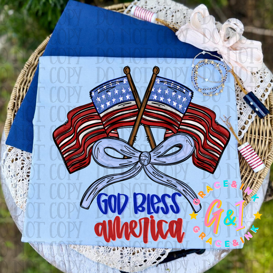 God Bless America  Toddler Bubble