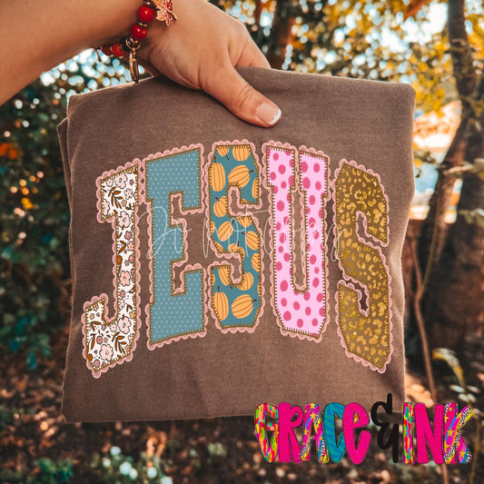 Jesus Lace  DP CC Tee