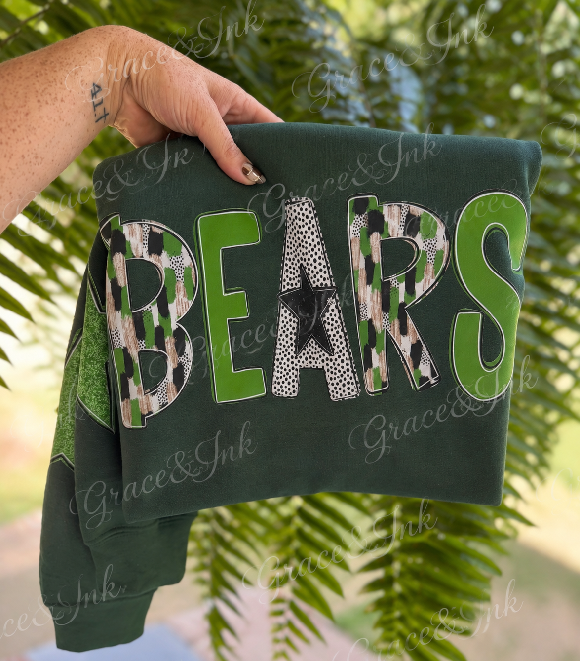 WL Bears  Youth Sweatshirt Poppy