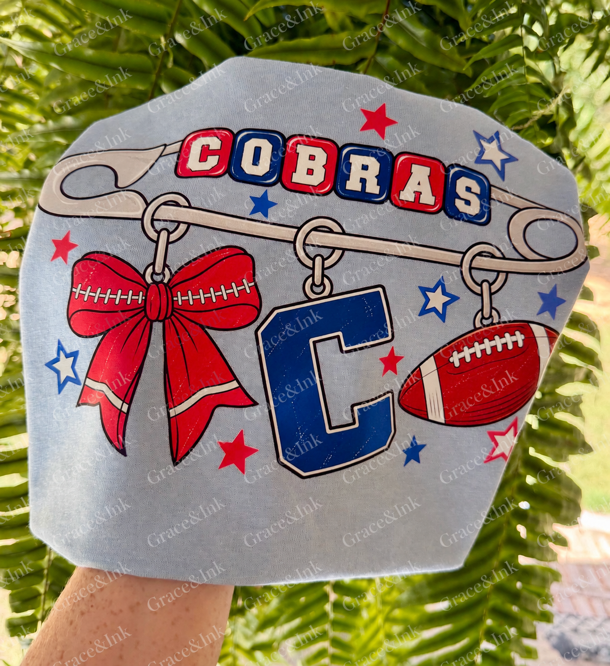 Cobras Pin   Tee Kids Youth