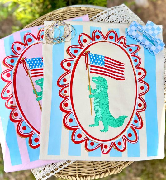 Flag Gator 🐊    CC Tee