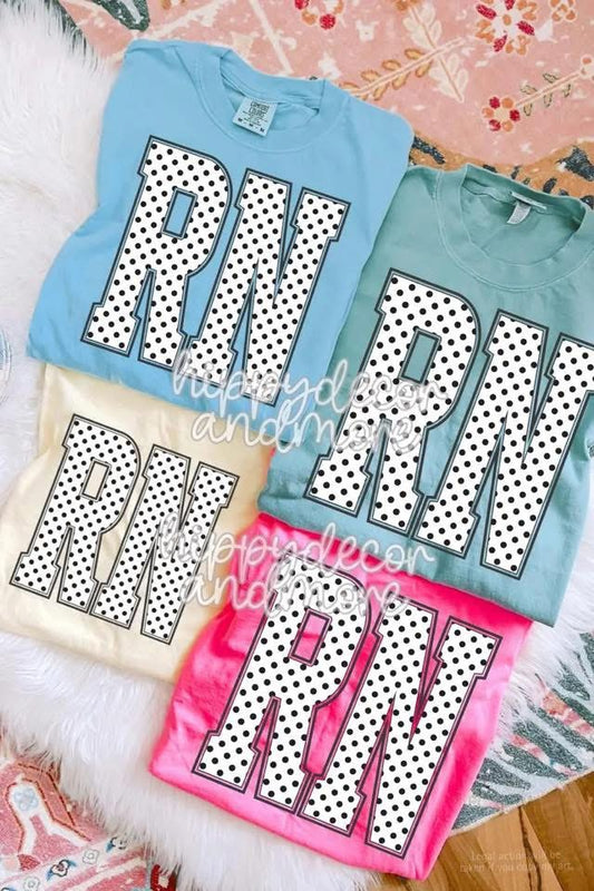 RN Polka Dot   CC  Tee