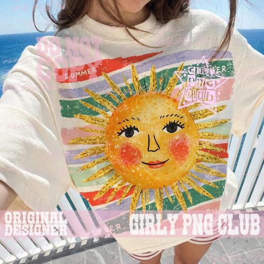 Sun Retro Gildan Tee