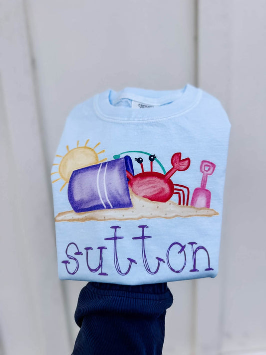 Crab Boy Custom Youth-Toddler Tee