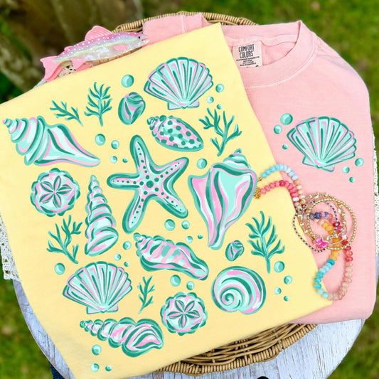 Seashell Collage 🐚 CC Tee DP