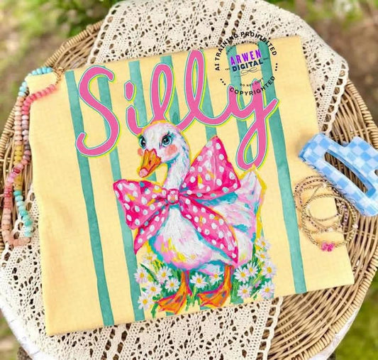 Silly Goose Stripes Youth-Toddler Tee