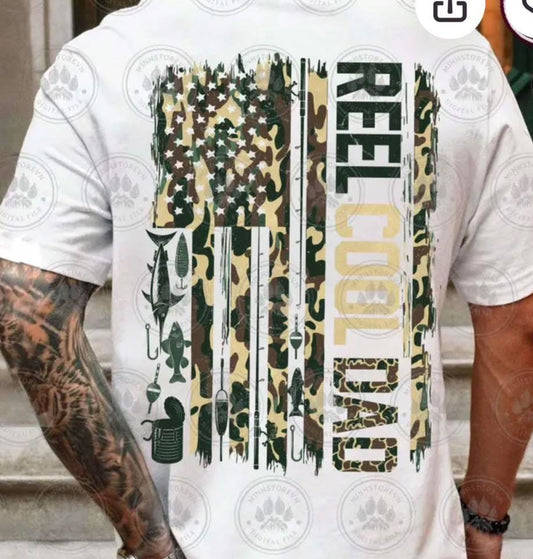 Reel Dad  CC Tee