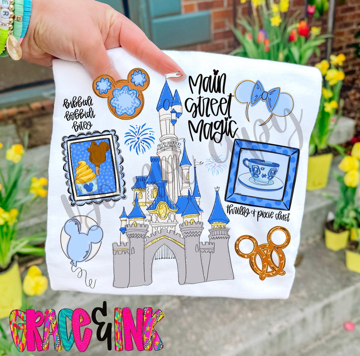 MAGICAL CASTLE Gildan Tee
