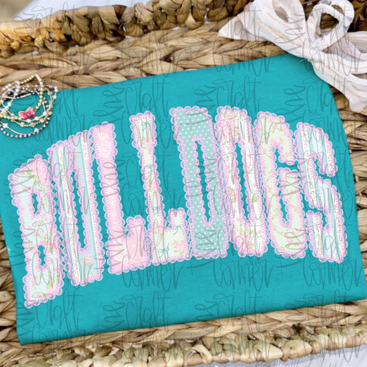 Bulldogs Lace DP  CC Tee