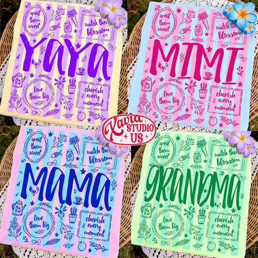 Floral Collage 2.   CC Tee