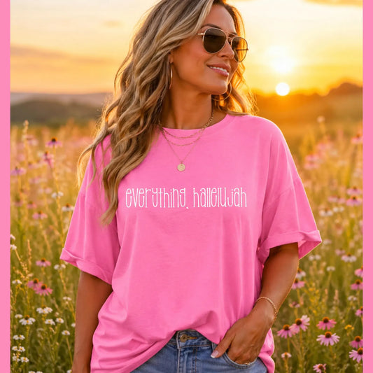 Simple Everything Hallelujah    CC Tee