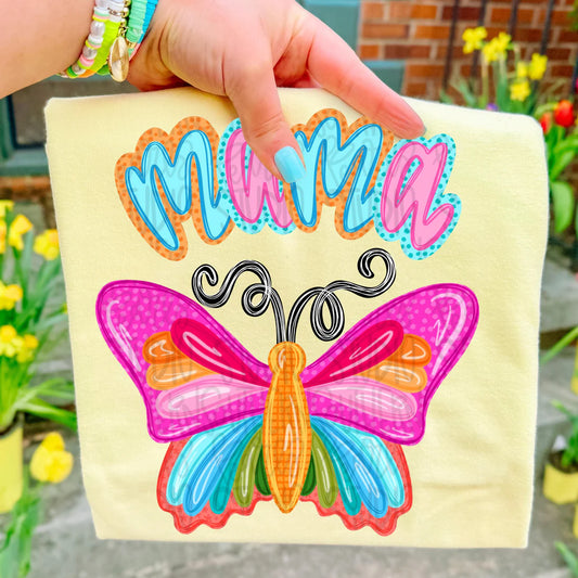 Mama Butterfly Gildan Tee